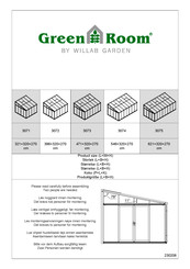WILLAB GARDEN Green Room 3072 Manual