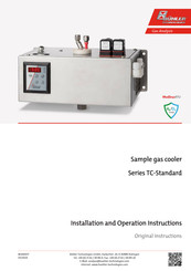 Buhler TC-Standard+ Installation And Operation Instruction Manual
