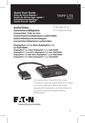 Eaton TRIPP LITE P137-06N-HV-V2W Quick Start Manual
