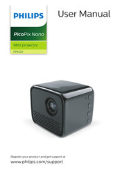 Philips PicoPix Nano PPX120 User Manual
