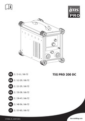 ims PRO TIG PRO 200 DC Manual