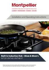 montpellier INT451 Installation And Operating Instructions Manual
