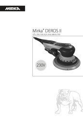 MIRKA MID7504044 Operating Instructions Manual
