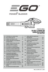 Ego Power+ LB5804E Operator's Manual