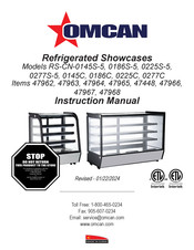 Omcan RS-CN-0225S-5 Instruction Manual
