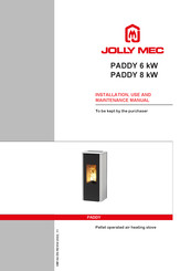 Jolly Mec PADDY 8 kW Instructions For Installation, Use And Maintenance Manual