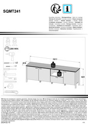 Forte SQMT241 Assembling Instruction