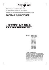 MaxiCool MMD3-24HDI User Manual