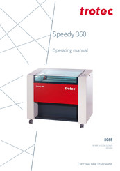 Trotec Speedy 360 Operating Manual