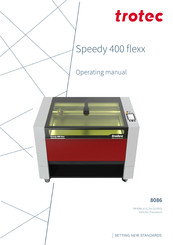Trotec Speedy 400 flexx Operating Manual