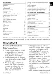 Smeg SY103 Manual