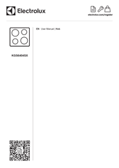Electrolux KGS6404SX User Manual
