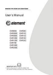 Element EWR18BE User Manual