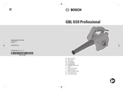 Bosch Professional GBL 650 Original Instructions Manual