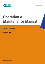 Doosan D24NAP Operation & Maintenance Manual
