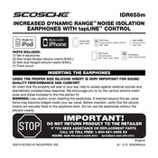 Scosche IDR655m Manual