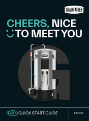 Grainfather G30 3 Quick Start Manual