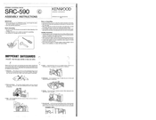 Kenwood SRC-590 Assembly Instructions