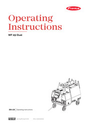 Fronius WF 25i Operating Instructions Manual