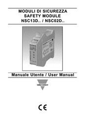 CARLO GAVAZZI NSC13D Series User Manual