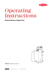 Fronius Robacta Reamer Operating Instructions Manual