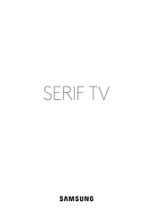 Samsung SERIF UE24LS0015 Manual