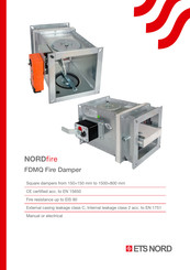 ETS NORD NORDfire FDMQ Manual