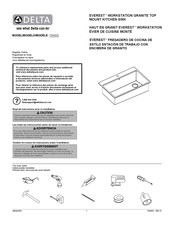 Delta EVEREST 75A933-33S-WH Manual