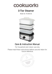 Cookworks FS1400-GS Care & Instruction Manual