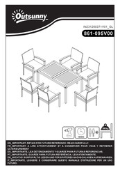 Outsunny 861-095V00 Manual