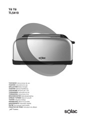 SOLAC TL5419 Instructions For Use Manual