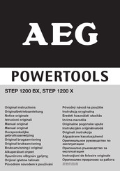 AEG STEP 1200 BX Instructions Manual