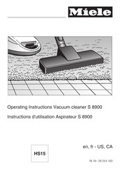 Miele S 8990 Operating Instructions Manual