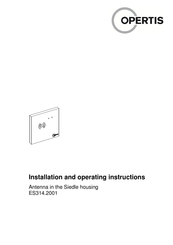 OPERTIS eLOCK eXpress Installation And Operating Instructions Manual