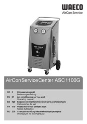Waeco AirCon Service Center ASC1100G Operating Manual