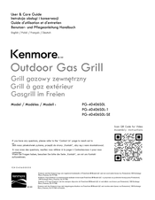 Kenmore PG-40406S0L-1 User & Care Manual