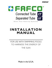 FAFCO Separated Tube ST Series Installation Manual