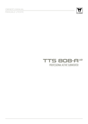 TT+ AUDIO TTS 808-A V2 Owner's Manual