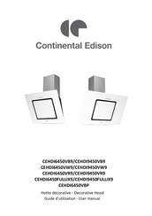 CONTINENTAL EDISON CEHDI6450VW9 User Manual