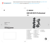 Bosch Professional GSR 18V-90 FC Original Instructions Manual