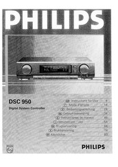 Philips DSC 950 Instructions For Use Manual
