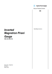 Agilent Technologies FRG-702 Operating Instructions Manual