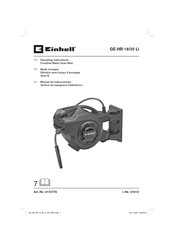EINHELL GE-HR 18/30 Li Operating Instructions Manual