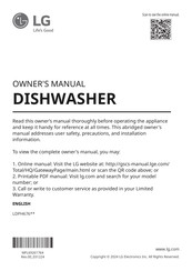 LG LDPH676 Series Owner's Manual