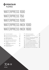 Pentair Flotec WATERPRESS INOX 1000 Use And Maintenance Manual