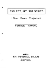 Eiki RT series Service Manual