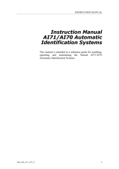 Kongsberg AI71 Instruction Manual
