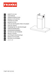 Franke FSMT 905 XS User Manual