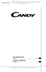 Candy FCDINE815X User Instructions