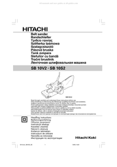 Hitachi Koki SB 10V2 Handling Instructions Manual